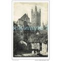 CANTERBURY CATHEDRAL, FROM DARK ENTRY, KENT, EN...