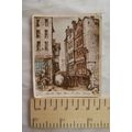 1938 hand-coloured cigarette card From the High...