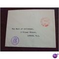 1952 GB Official cover to Earl of Cottenham EII...