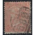 1866 SG94 4d Vermillion Plate 8 Good/Fine Used ...