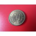1973 YUGOSLAVIA 20 PARA FREE POST AAT