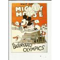 Walt Disney MICKEY MOUSE Barnyard Olympics Athe...