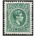 Jamaica 1938 SG121 1/2d Blue-Green Mounted Mint...