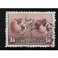 AUSTRALIA 1934 1s.6d DULL PURPLE HERMES SG 153a...