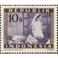 INDONESIA, Healthcare nurse, Vienna print, viol...