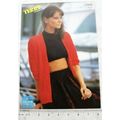 Vintage: Sirdar 8459 cardigan, cotton DK