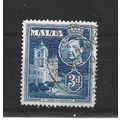 Malta.SG223a 3d St. John's Co-Cathedral (Blue)....