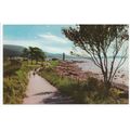 Bowen Craig Walk Largs Ayrshire Postcard 34025