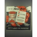 1946 Libby's Tomato Juice Ad - Get this twice-rich kind