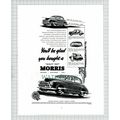 X1790) MORRIS Motors Cowley Car ADVERT - c.1954