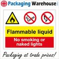 MU191 FLAMMABLE LIQUID NO SMOKING OR NAKED LIGH...