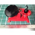 Kitchen Scales Red & Black 1:12th scale miniature