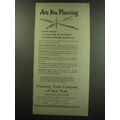 1949 Guaranty Trust Company of New York Ad - Ar...