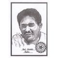 Anil Kumble Indian Cricket Artist Drawing Limit...