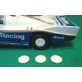 Replcmnt Hub Cap Wheel Trim For Scalextric Pors...