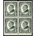 612, Mint VF NH 2¢ Block of Four Stamps CV $130...
