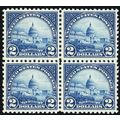 572, Mint $2 US Capital VF/XF NH Block of Four ...