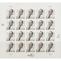 Dr. Jonas Salk Sheet of Twenty 63 Cent Postage ...
