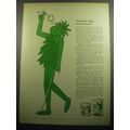 1958 Green Giant Peas and Niblets Corn Ad - The Horatio Alger of corn and peas