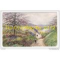 BLOSSOM TIME, PICTURESQUE DEVON, ENGLAND, c1919...