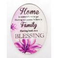 Home Family Blessing Fridge Magnet Enter Oval G...