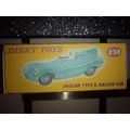Dinky No238 Jaguar Type D- Replica / Repro Box