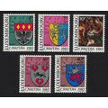 Luxembourg Arms of Local Authorities Painting 5...