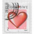 ZIMBABWE 2008 VALENTINES DAY HEART LOVE RATE Z ...