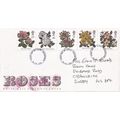 ROYAL MAIL First Day Cover July 1991 ROSES Post...