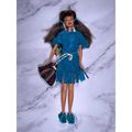 Native American Indian Barbie Doll blue turquoi...