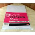 50 Sheets of A4 White Card - 220gsm