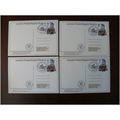 1985 350 Years Royal Mail LPR6 set Postcards sp...
