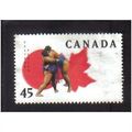 1998 canada sumo wrestlers 45c f/u sg1792