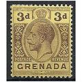 Grenada 1913 SG96 3d Purple/Yellow Mounted Mint...