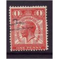 GREAT BRITAIN 1929 PUC SG 435 1d SCARLET FINE U...