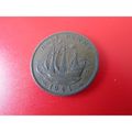 1941 GEORGE VI HALFPENNY FREE POST. AH