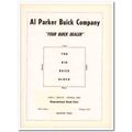al parker buick company 1953 houston parts serv...