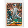 1989 Topps Paul Molitor baseball card #110 – Br...