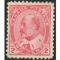 Canada 1903 2c Pale Rose Carmine SG177 MM