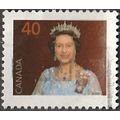 Canada 1985-95 40c. Queen Elizabeth II. Fine Used