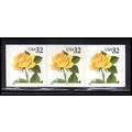 3054 32c Yellow Rose Very Fine MNH PNC 1112/3 P...