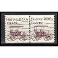 Used 1907 18c Surrey Very Fine CNP Left 15 PA0536