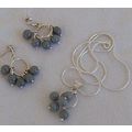 Grapes silver set