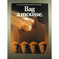 1987 Jell-O Mousse Ad - Bag a Mousse