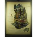 1949 Frazer Manhattan Car Ad - The Frazer Manhattan for those who want