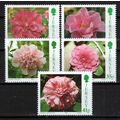 Jersey 703-707 MNH Flowers Plants Camellias ZAY...