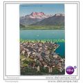 MONTREUX ET LA DENT DU MIDI, SWITZERLAND, Postcard