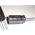 2 x 100uF 400V 105°C Nichicon 105 High reliabil...
