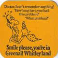BEER MAT - GREENALL WHITLEY BREWERY - LOCAL BIT...