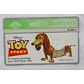 UK BT Phone Card - Disney Toy Story - Slinky Dog